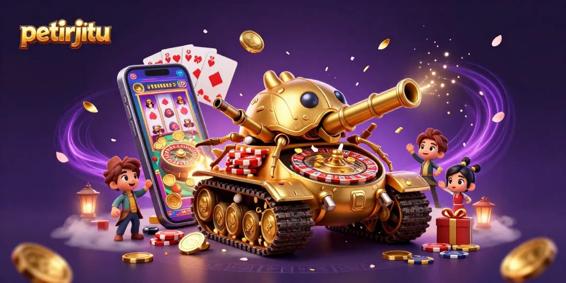 Menangkan peluang di petirjitu dengan permainan slot menyenangkan dari kasino mini di dalam tank emas