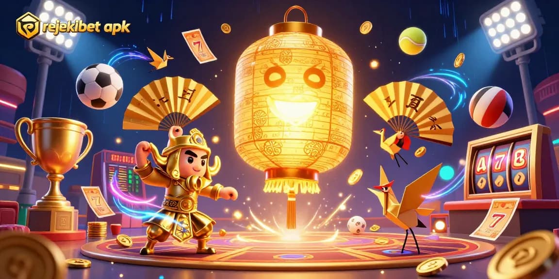 Engage with rejekibet apk for an immersive casino experience featuring vibrant 3D elements.