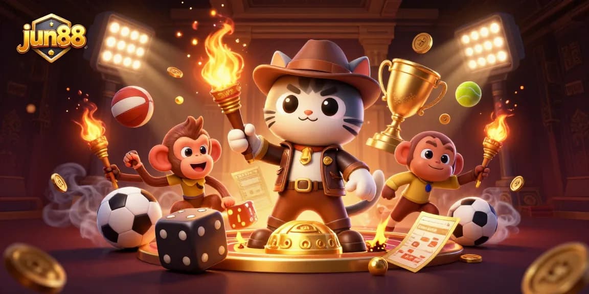 Experience thrilling gameplay with jun88's adventurous gaming elements and captivating characters.