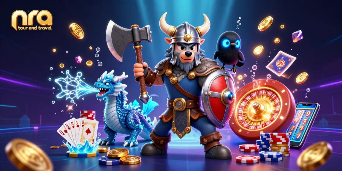 Spin the reels with nra tour and travel as Viking heroes and treasures surround the action.