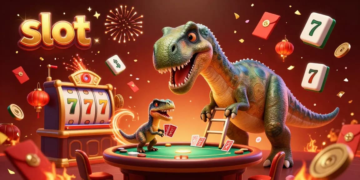 Menangkan slot dengan kombinasi elemen kasino dan karakter unik dalam ilustrasi 3D yang menarik.