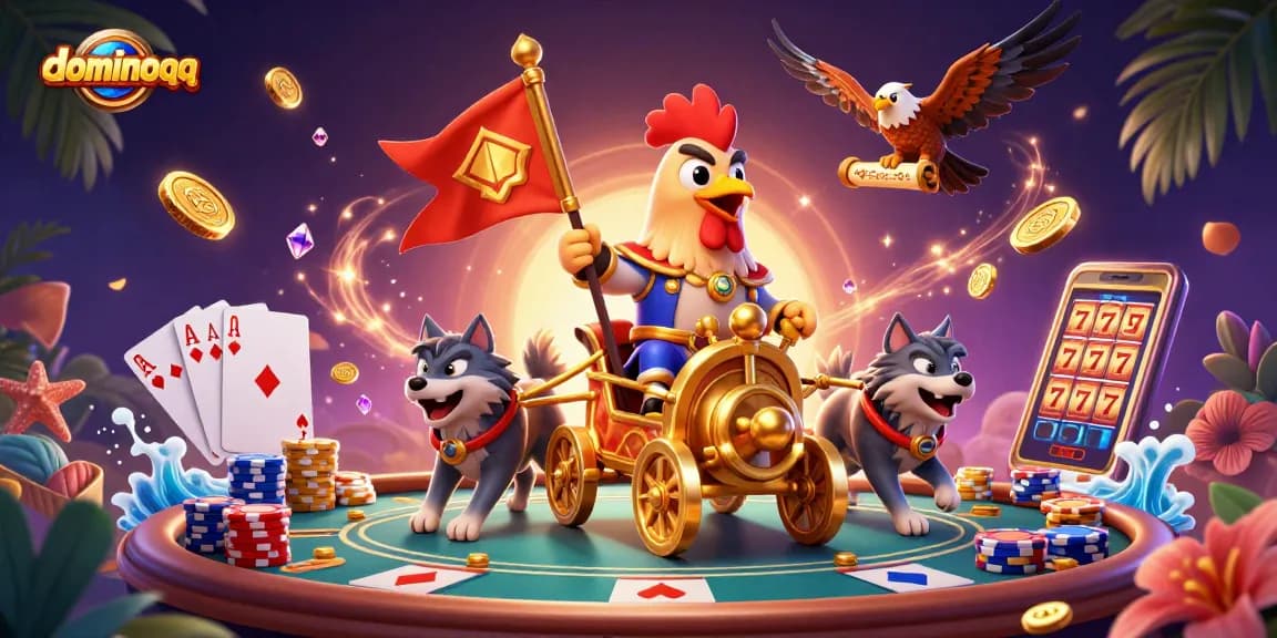 Set your sights high with dominoqq at the thrilling poker table packed with exciting wins.