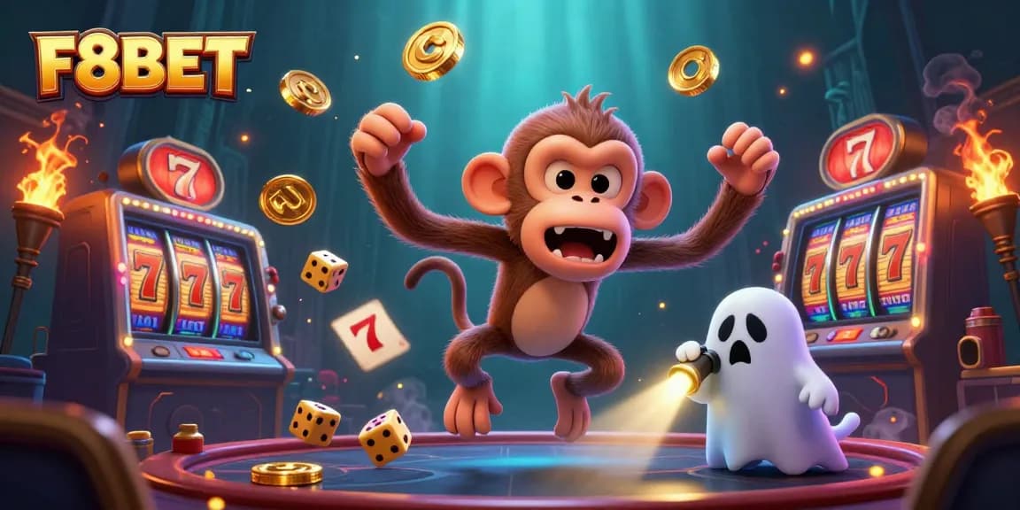 Experience the thrill of winning with F8BET in this dynamic, lively casino scene.