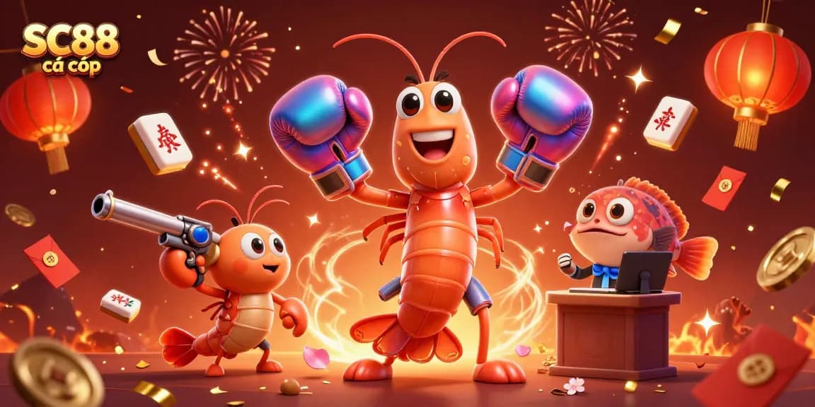 Engage with SC88 cá cược through vibrant 3D casino-themed illustrations depicting thrilling game elements and immersive experiences.