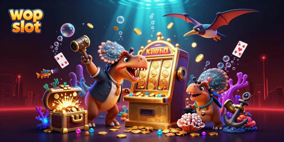 Mengguncang mesin slot di wop slot sambil mengejar koin emas, pengalaman bermain yang seru.
