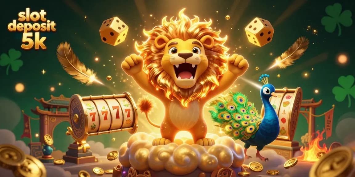 Experience the thrill of slot deposit 5k as players win big on vibrant casino reels!