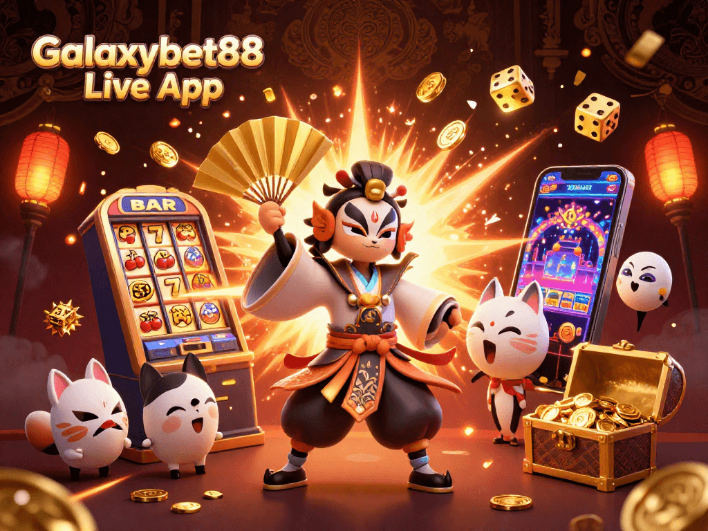 Engage with the Galaxybet88 Live App for thrilling gameplay in a lively casino atmosphere.
