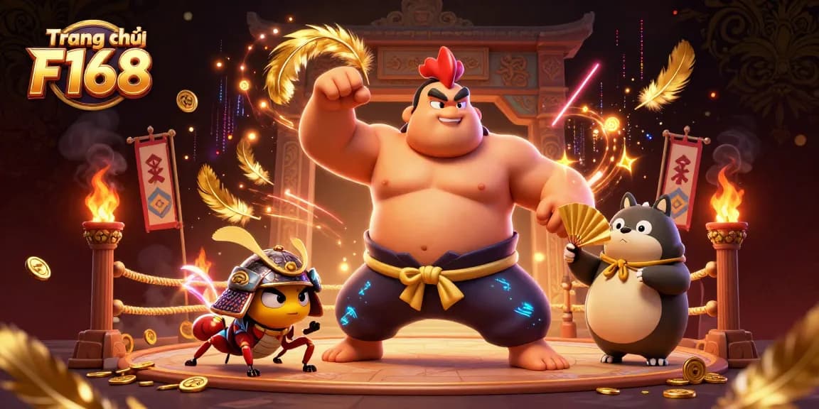 Experience gaming excitement at Trang chủ F168 with stunning 3D characters battling for victory amidst golden coins.