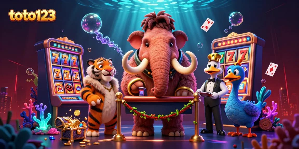 Experience thrilling gameplay at toto123 with engaging casino characters and dynamic elements.
