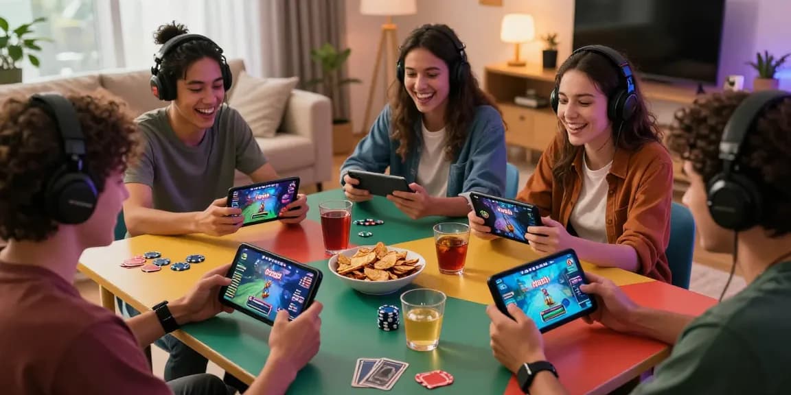 Join friends for exciting gameplay on https://3patiblueapp.com.pk/ with vibrant atmosphere and modern decor.