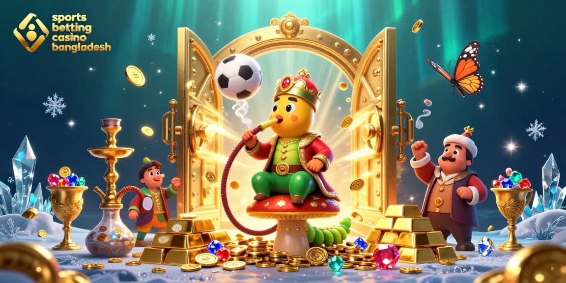Bet on sports with vibrant visuals featuring sports betting casino bangladesh elements.