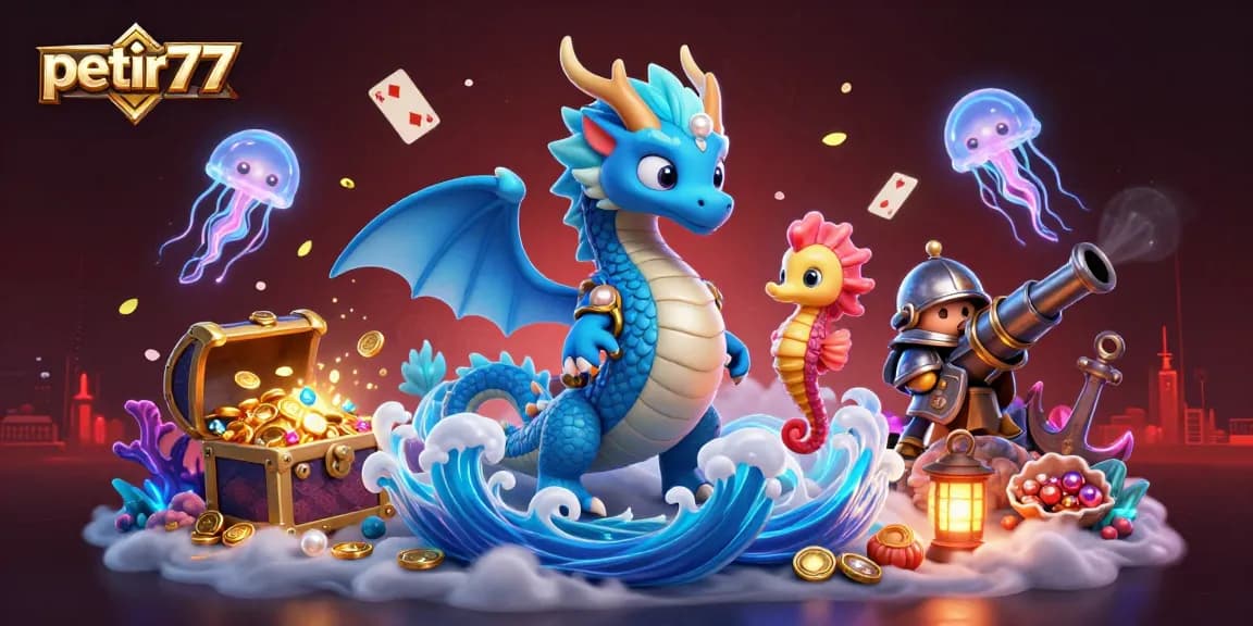 Play exciting games with petir777 while enjoying a vibrant scene of dynamic 3D casino fantasy.