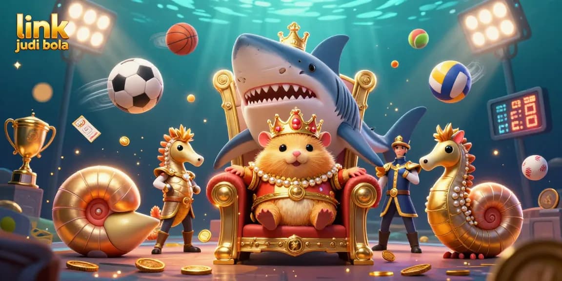 Engage with the thrilling world of sports betting on link judi bola through a captivating underwater scene.
