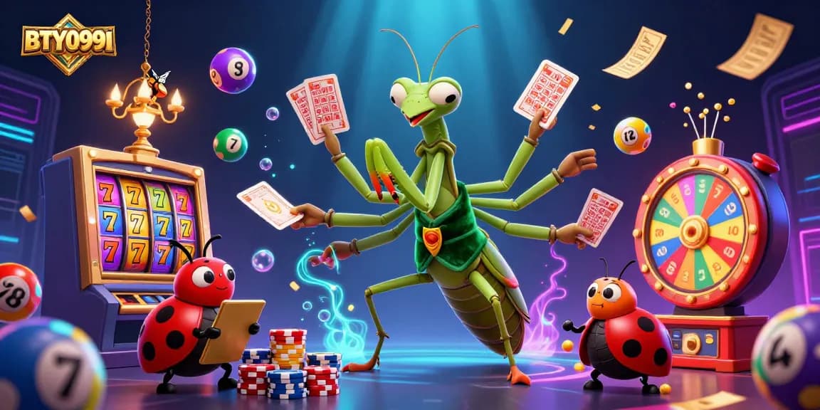 Engage with BTY0991 through dynamic slot games featuring vivid 3D elements and character action.