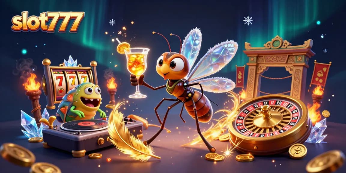 slot777 menghidupkan suasana dengan karakter kasino unik dan elemen menakjubkan.