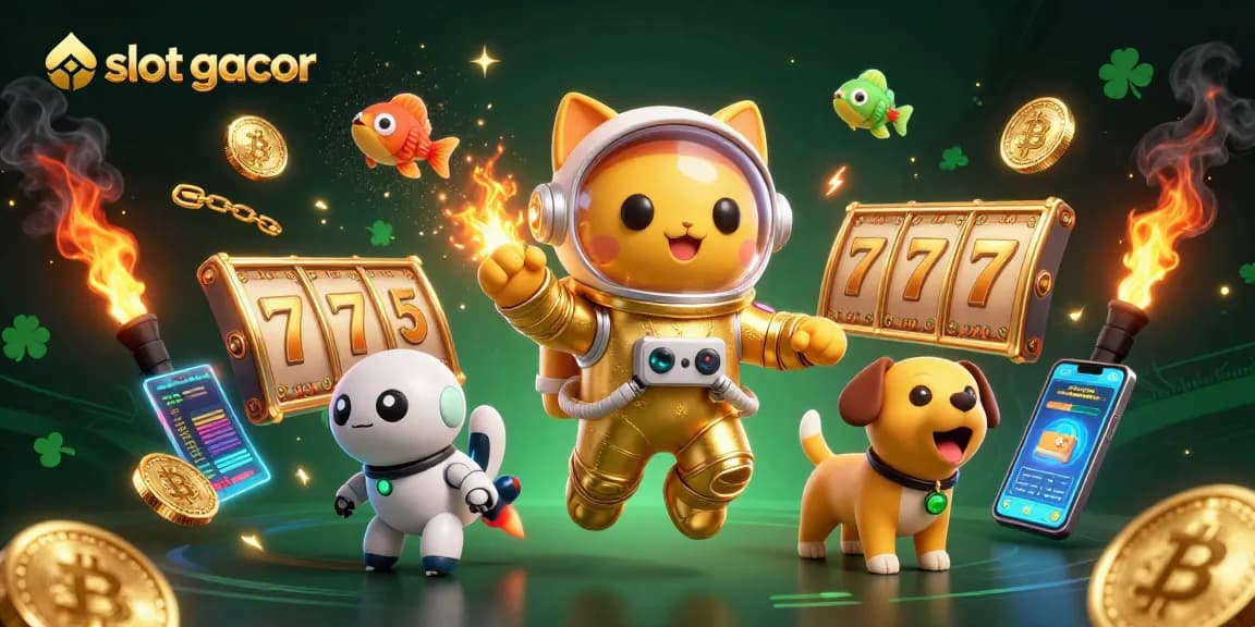 Engage with slot gacor gameplay featuring captivating characters and dynamic casino elements.