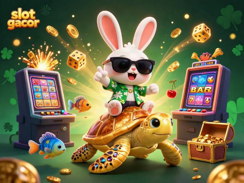 Memenangkan slot gacor dengan keberuntungan si kelinci 3D dalam dunia kasino penuh harta.