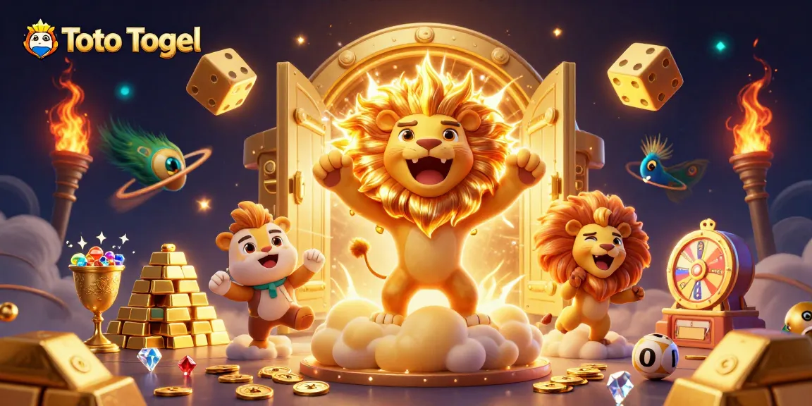 Toto Togel melibatkan bola nomor dan mesin lotere yang bersinar, menambah keseruan permainan.