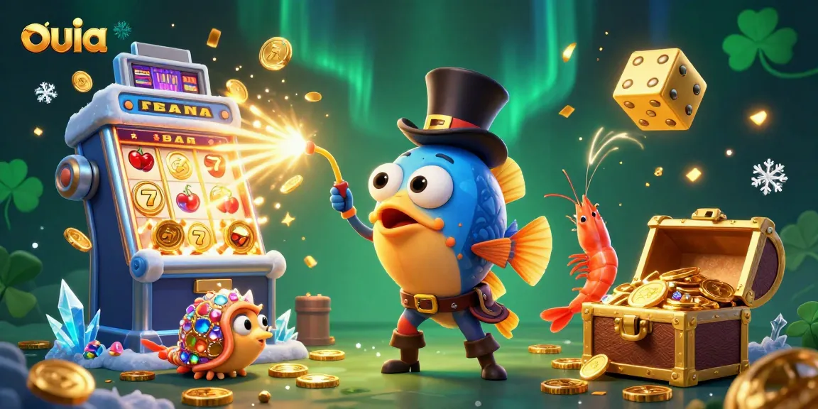 Play exciting casino games with ouia featuring unique characters and vibrant slot machines