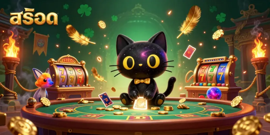 เกมสล็อตที่น่าตื่นเต้นพร้อมธีมสล็อตในคาสิโนเสมือนจริง