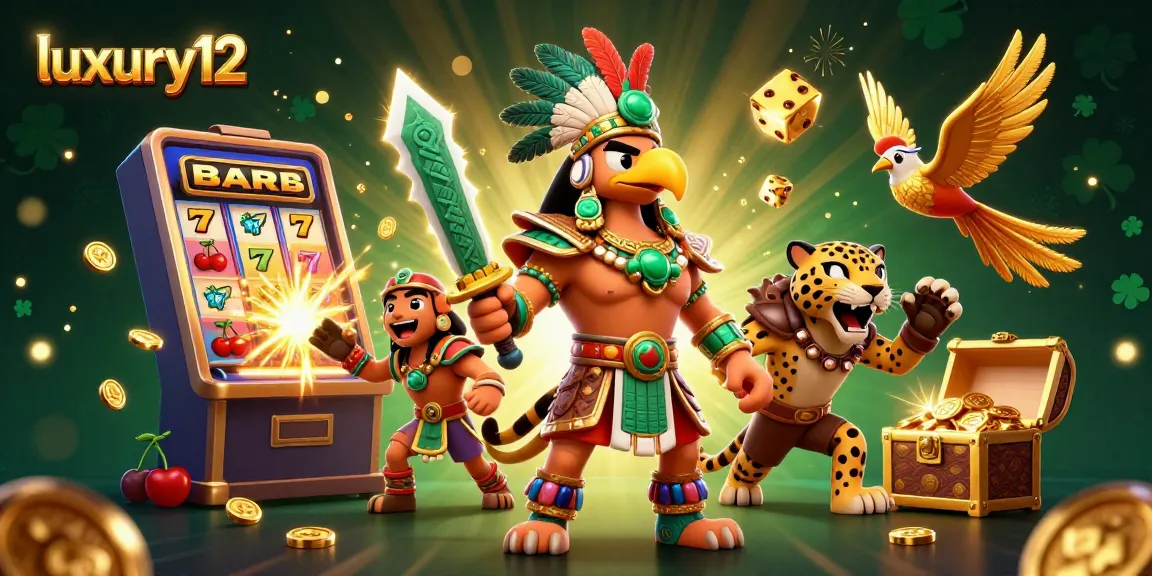 Menangkan jackpot di luxury12 dengan simbol slot dan pemandangan kasino yang menakjubkan.