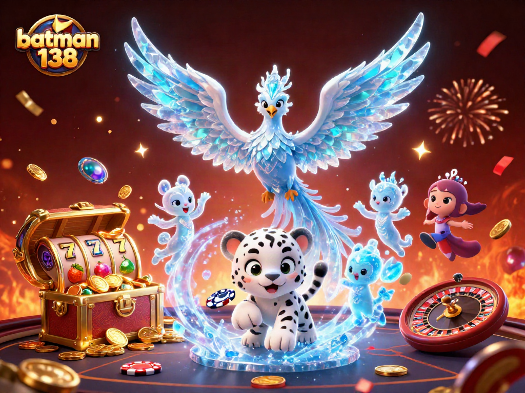 batman138 rasakan keajaiban dengan phoenix es, chip poker, dan harta karun kasino