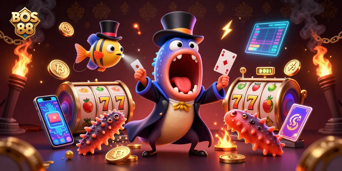 BOS 88, nikmati keseruan permainan slot online dengan karakter lucu dan elemen menarik.